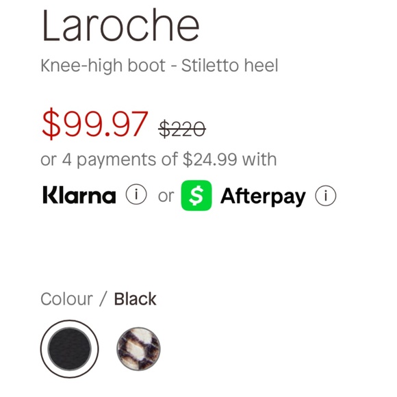 ALDO white heeled boots - Picture 2 of 3